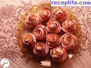 снимка 6 към рецепта Сладки рози от бутер тесто