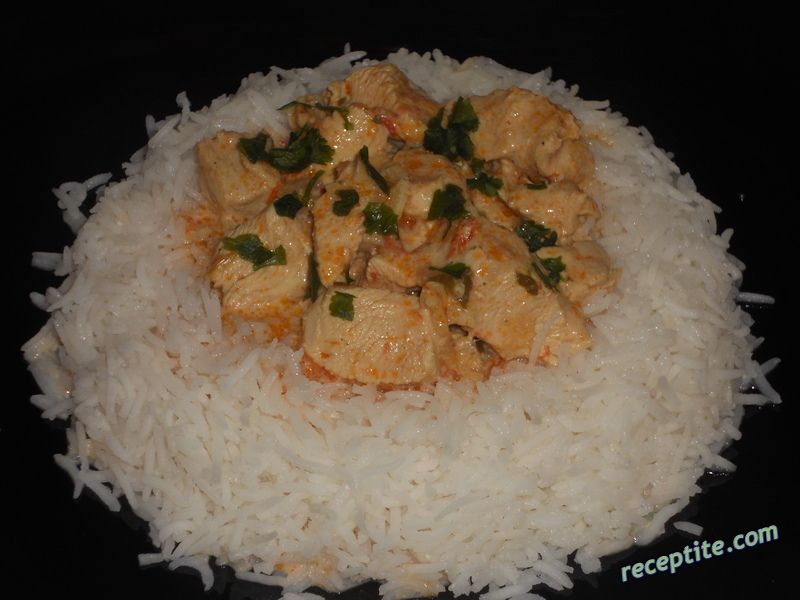 Снимки към Пиле къри с ориз басмати