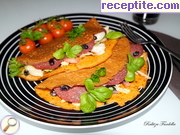 снимка 5 към рецепта Червени палачинки от нахут