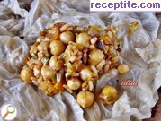 снимка 1 към рецепта Сарми от кисело зеле с праз лук, нахут и ориз