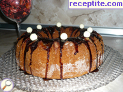 снимка 2 към рецепта Пухкав кекс със сироп