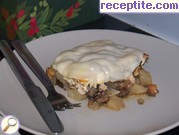 снимка 2 към рецепта Запеканка с месо, патладжан и картофи
