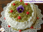 снимка 13 към рецепта Торта *Зелена поляна*