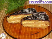 снимка 5 към рецепта Торта с шоколадова глазура и филирани бадеми