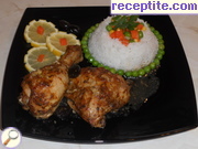 снимка 1 към рецепта Пилешки бутчета по гръцки