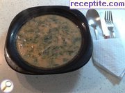 снимка 3 към рецепта Спаначена супа с варена застройка