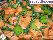 снимка 1 към рецепта Пиле с батати и зеленчуци на фурна