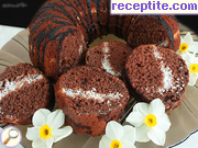 снимка 5 към рецепта Шоколадов кейк с кокос