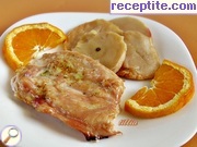 снимка 4 към рецепта Пиле с ябълки и лимонов (портокалов) сос