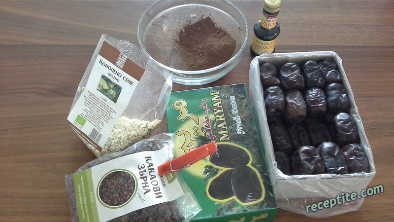 Снимки към Суров шоколадов пудинг с конопено семе