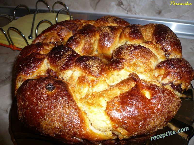 Снимки към Козунак-руло