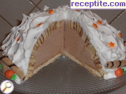 снимка 4 към рецепта Торта с готови рула, сметана и шоколад