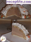 снимка 3 към рецепта Торта с готови рула, сметана и шоколад