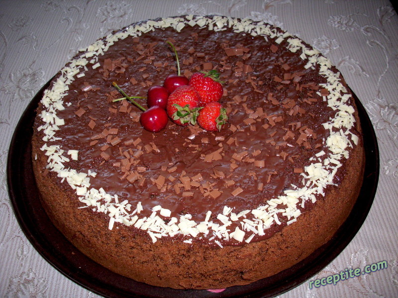Снимки към Шоколадов кекс с череши