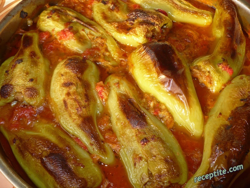 Снимки към Пълнени чушки с ориз и гъби