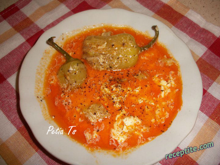 Снимки към Чушки с мляко от добруджанския край