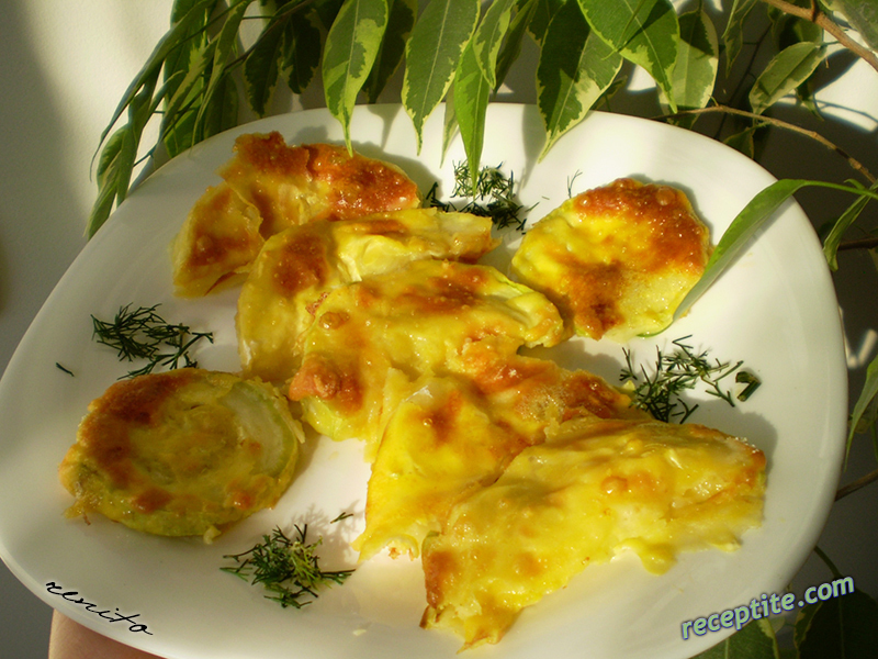 Снимки към Панирани тиквички на фурна
