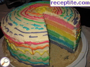 снимка 8 към рецепта Торта Дъга
