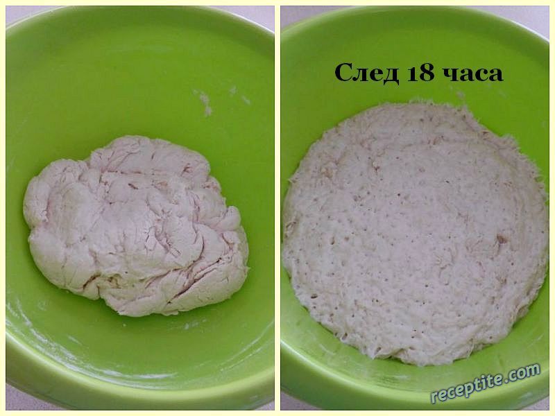 Снимки към Хляб без месене