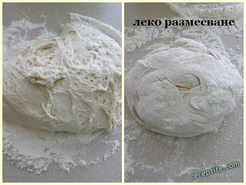 Снимки към Хляб без месене