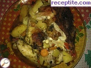 снимка 4 към рецепта Пиле на пещ