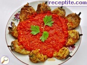 снимка 15 към рецепта Панирани чушки с доматен сос