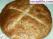 снимка 1 към рецепта Хляб с босилек и пармезан