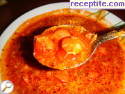 снимка 9 към рецепта Ловджийки с доматен сок и пресечено яйце