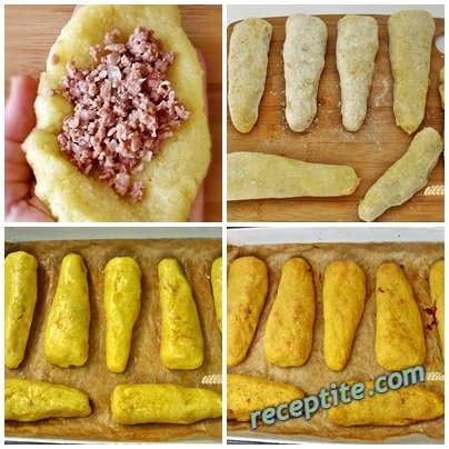 Снимки към Картофени зрази с кайма - моркови