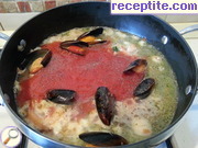 снимка 2 към рецепта Спагети с морски дарове