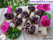 снимка 3 към рецепта Шоколадови клъстери с корнфлейкс