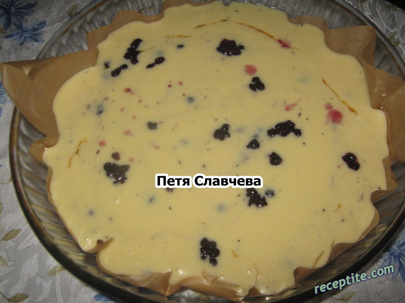 Снимки към Сладкиш с боровинки