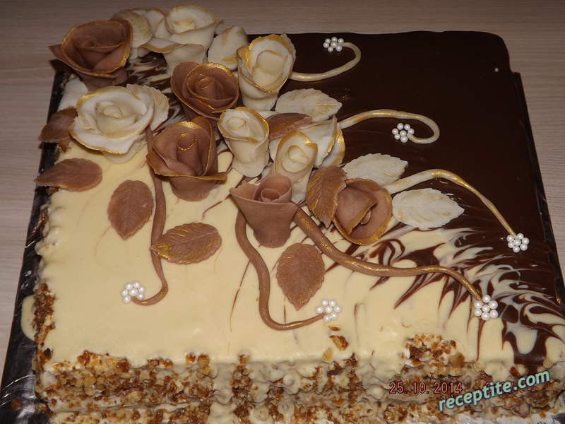 Снимки към Торта с шоколадов крем
