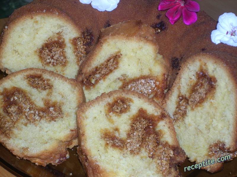 Снимки към Кекс със сусамки