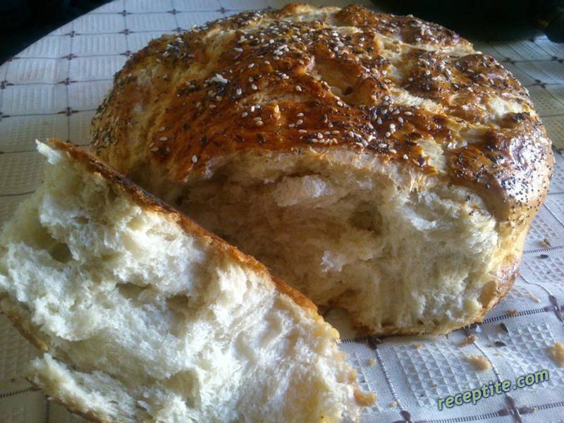 Снимки към 5-минутно хлебче