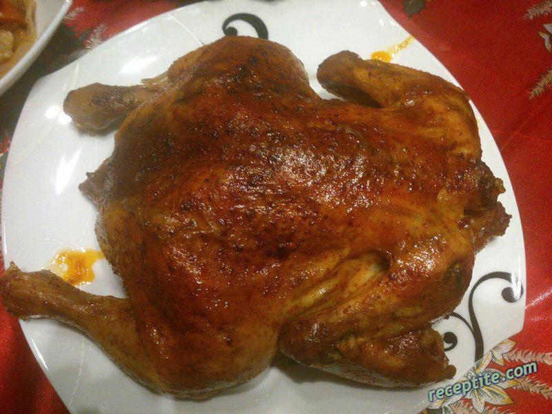 Снимки към Пикантно пиле с портокал