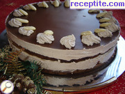 снимка 2 към рецепта Празнична шоколадова торта