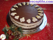 снимка 1 към рецепта Празнична шоколадова торта