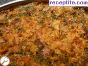 снимка 2 към рецепта Пилешко бутче с ориз на фурна