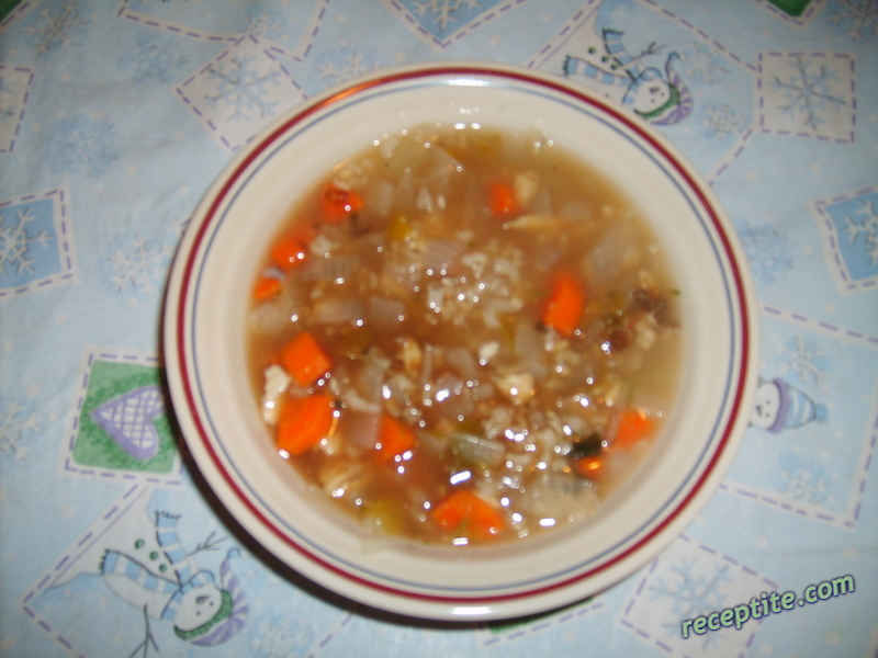 Снимки към Диетична супа от пъстърва и ориз