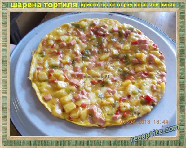 Снимки към Шарена тортиля (мой измислен вариант)