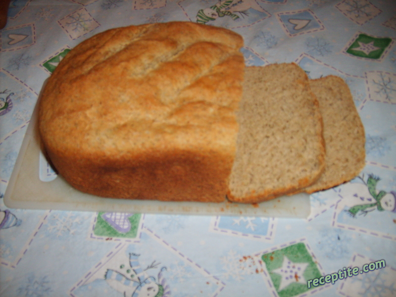Снимки към Хляб с копър в домашна хлебопекарна