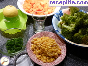 снимка 1 към рецепта Турска салата с броколи