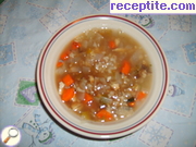 Диетична супа от пъстърва и ориз