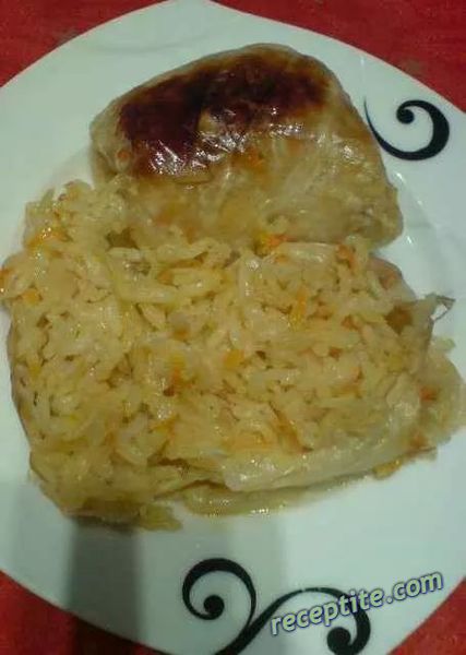 Снимки към Сарми с кисело зеле и ориз