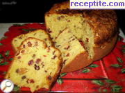 снимка 1 към рецепта Коледен кекс Панетоне в хлебопекарна