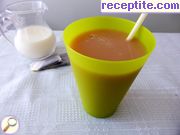 снимка 1 към рецепта Черен чай с портокалов сок