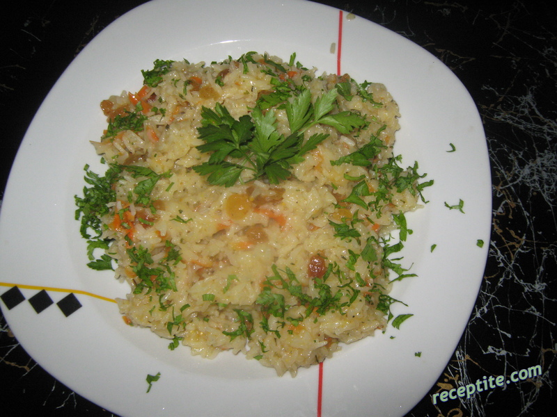 Снимки към Ориз по Афганистански