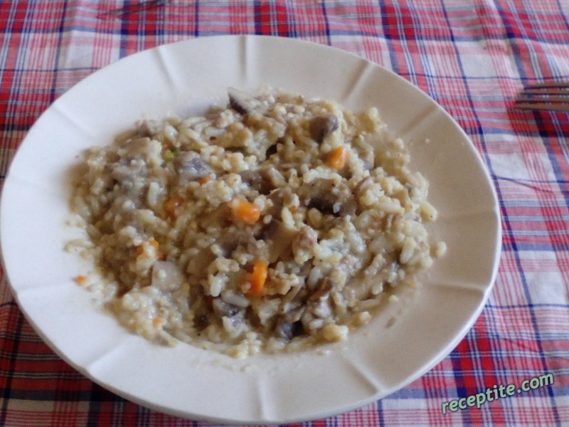 Снимки към Булгур с гъби и зеленчуци