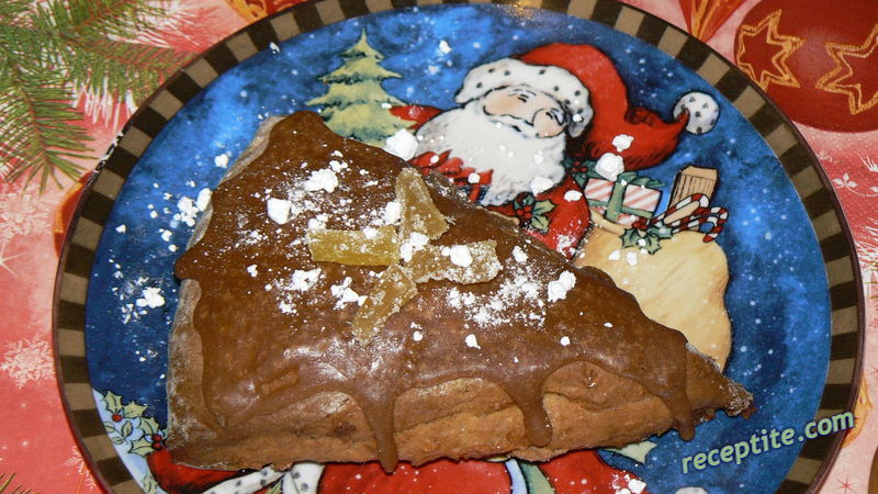 Снимки към Коледни скоунс с ябълка и захаросан джинджифил